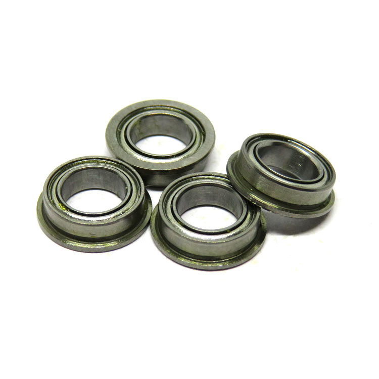 AISI440C SMF74ZZ SMF74-2RS Helicopter Miniature Stainless Steel Flanged Bearing 4x7x2.5mm